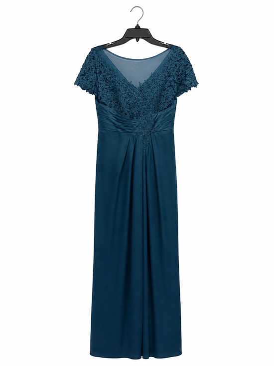Dresses & Skirts - Emerald Green Mother of the Bride Dress Formal Gown NWT Lace Sequin Maxi Size 12